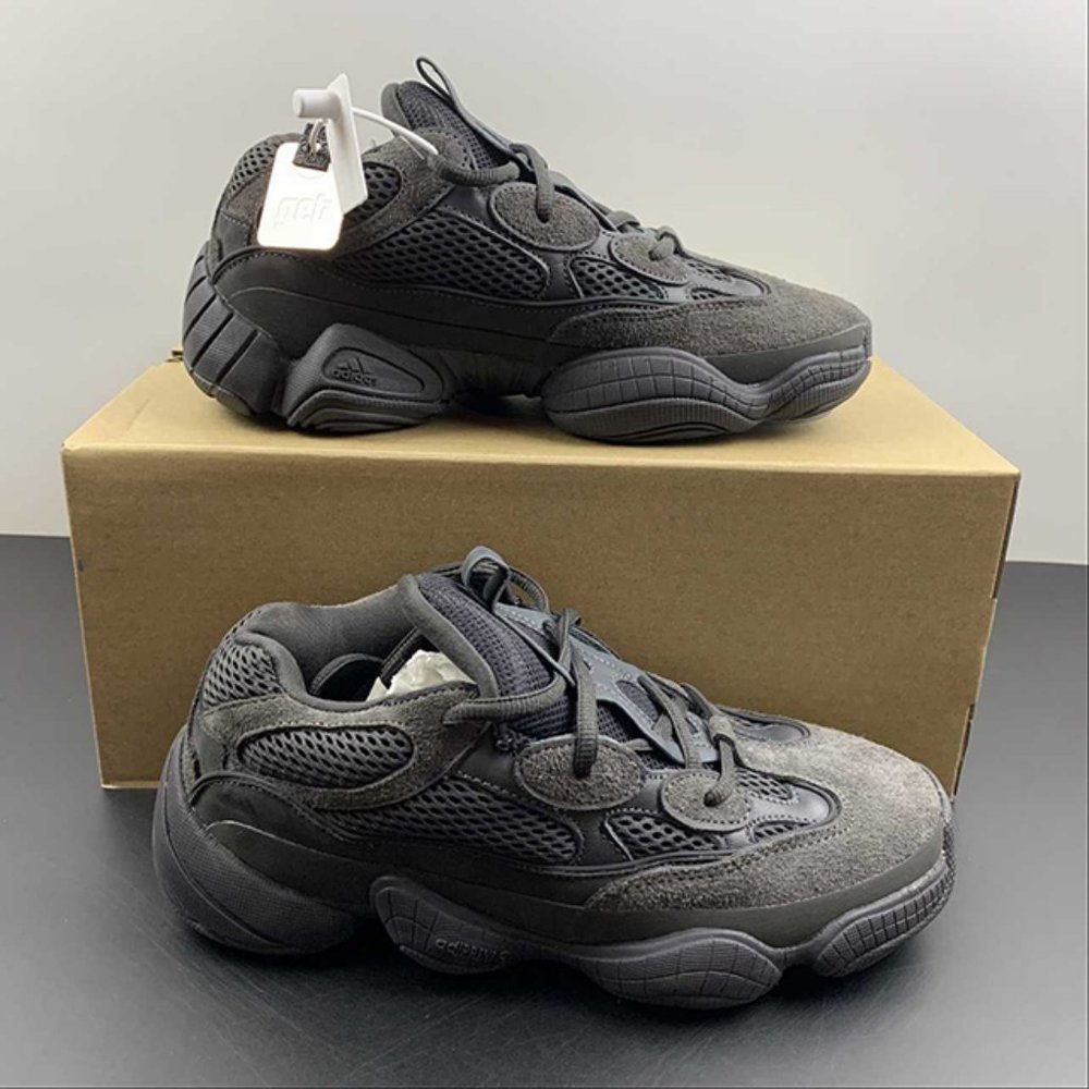 Adidas Yeezy 500 Utility Black Mens Sneakers